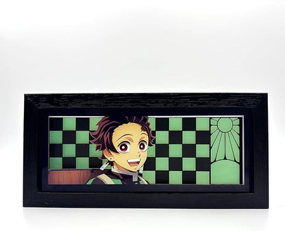 Tanjiro Light Box - Demon Slayer – Anime Lamp Figure Night Light – 3D Anime Room Décor Gift for Otaku