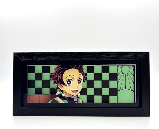 Tanjiro Light Box - Demon Slayer – Anime Lamp Figure Night Light – 3D Anime Room Décor Gift for Otaku
