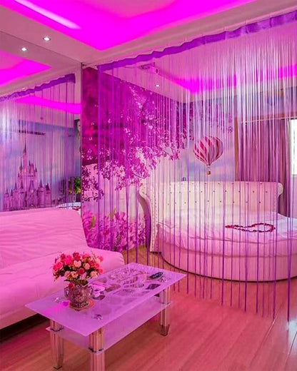 YM E-Bright Pink Led Neon Strip Lights Without Power Supply, 12V Indoor Outdoor Rope Silicone 16.4Ft 600SMD Waterproof Flexible for Signboard Kitchen Bedroom Bar Home Building Party Events Decoration