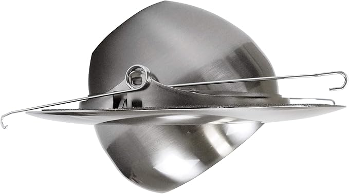 NICOR Lighting 6 inch Nickel Recessed Eyeball Trim Designed for 6 inch Housings (17506NK)