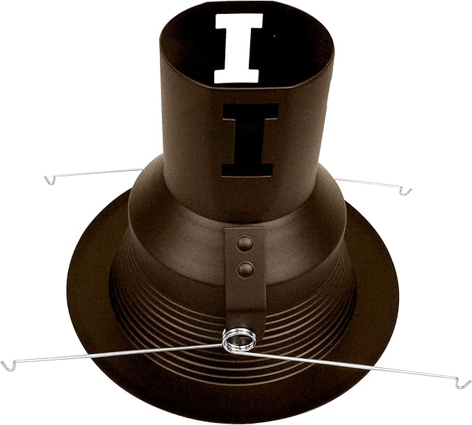 NICOR Lighting 5 inch Oil-Rubbed Bronze Recessed Baffle Trim (15511OB-OB)