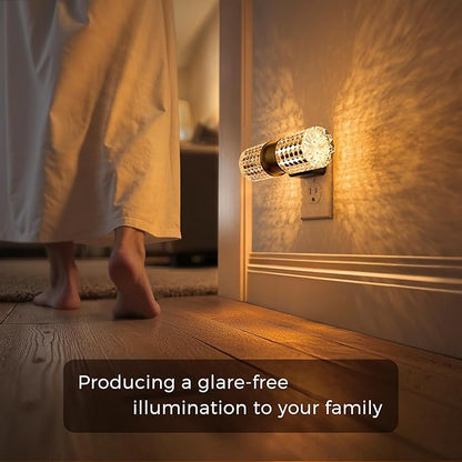 L LOHAS LED Night Light,Modern Night Lights Plug into Wall, Amber-3000K-5000K Adjustable Color Temperature Night-Light,Dimmable Nightlights with Dusk to Dawn Sensor for Rooms Bathroom Hallway