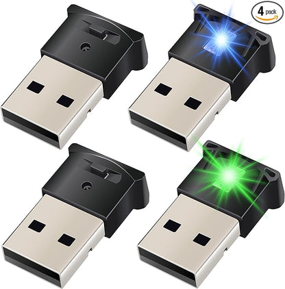 Mini USB LED Car Light, DC 5V Intelligent Interior Car Lights, Car Accessories Atmosphere Lamp for Car, Plug-in Interface, Suitable for Car, Laptop Keyboard, Home Office, Adjustable Brightness