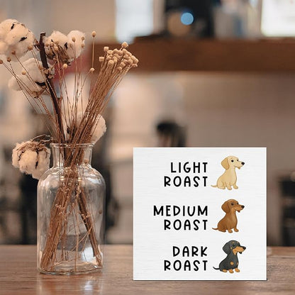 Dachshund Bakery Decor, Funny Baking Gifts for Bakers Baking Lover Cooks, Dog Bakery Wooden Sign for Home Kitchen Desk Decoration 5 x 5 Inches