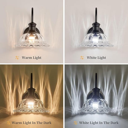 HDDFL Wall Scones Matte Black Wall Lighting Fixture Modern Indoor Lamp for Bedroom Living Room Door Header