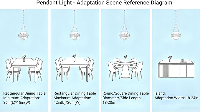 Vintage Pendant Light, Brushed Antique Brass Pendant Lights Kitchen Island with Unique Thickened Glass, Penant Lighting Fixtures with Adjustable Chain, Hanging Light Fixtures for Dining Room, Entryway