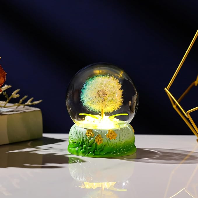 Crystal Ball Collectible Figurines (Dandelion)