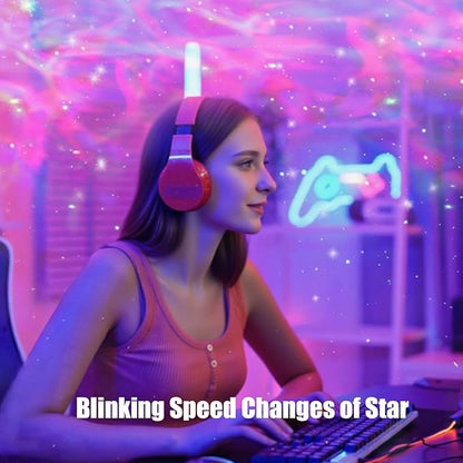 Star Projector Galaxy Night Light, Astronaut Space Projector with 8 Colors LED Nebula, Starry Ceiling LED Lamp with Remote, Adjustable Head Angle & Brightness,Kids Room Decor, Christmas Birthday Gifts