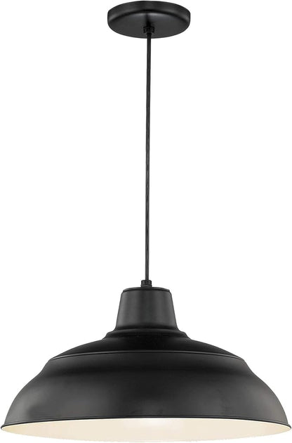 ML Lighting RWHC17-SB Traditional, Satin Black