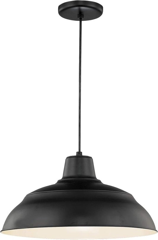 ML Lighting RWHC17-SB Traditional, Satin Black