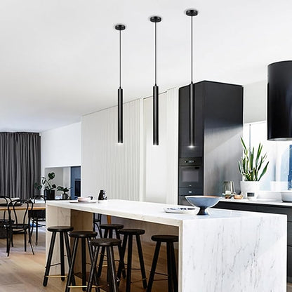 OKELI Modern Pendant Lights 4000K LED Dimmable Pendant Light Fixtures Pendant Lighting for Kitchen Island,Bar,Bedroom, 15.7inch, 10W, ETL, 1Pack