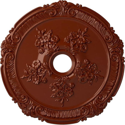 Ekena Millwork CM26ATFIF Attica with Rose Ceiling Medallion, 26" x 3-3/4" x 1-1/2"