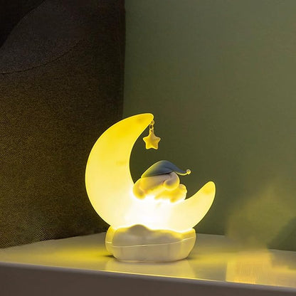 iFCOW Cute Anime Character LED Night Light for Room Desk Shelf Ornament Bedside Lamp for Teen Gifts