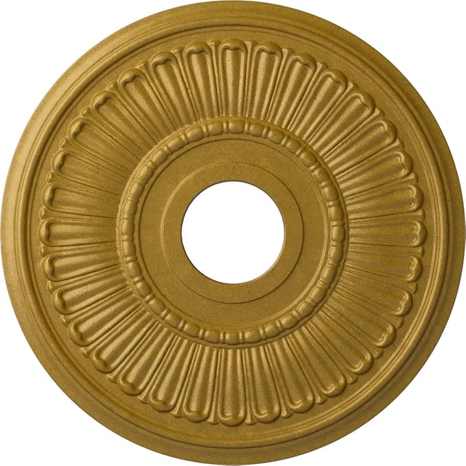 Ekena Millwork Melonie Ceiling Medallion, Pharaoh's Gold