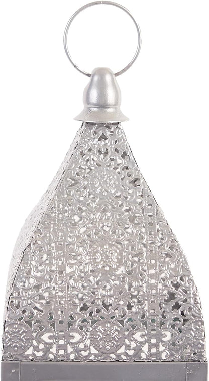 Accent Plus 57070912 Brilliant Candle Lantern, Gray