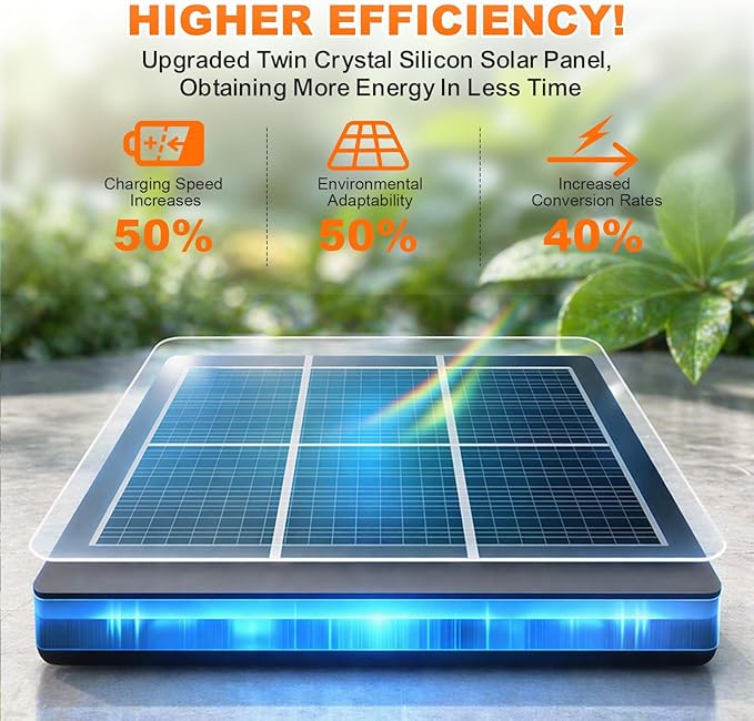 Solar Lights Outdoor，8 Pack Solar Pathway Lights with Acrylic Wick and 3000K IP65 Waterproof Lights for Lawn Patio Walkway Driveway Decor Landscape