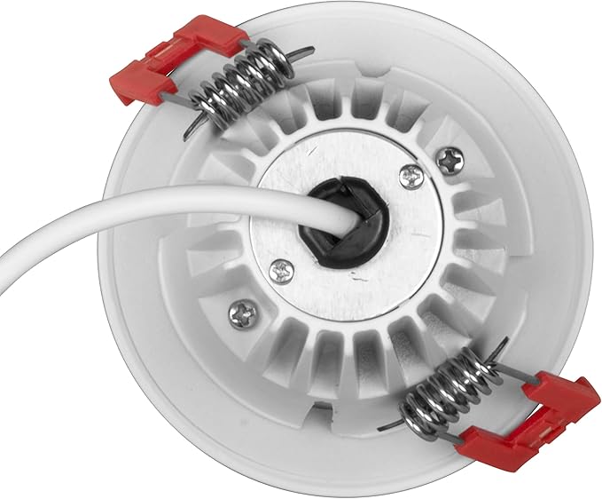 NICOR Lighting 2 inch Round LED Recessed Downlight in White, 4000K (DRD211204KWH)