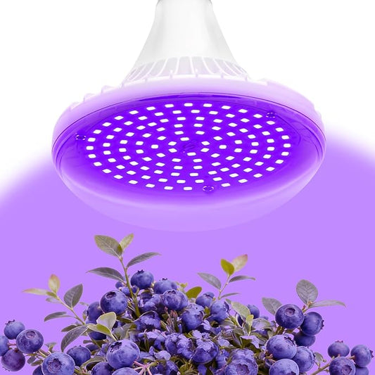 LED UFO Grow Light for Plants 395-400nm UV, 150w Professional Light Spectrum Supplement, Indoor Plant Defense Booster & Quality Enhancer for Aromatic Herbs and Flowering Crops