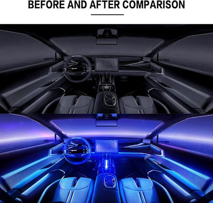 Mini USB Touch Control LED Ambient Light -4 Lighting Modes (Stable/dimmable SOS, Slow Flash, Breathing) Suitable for car interiors, Homes, Camping, and Party Decorations (Green)