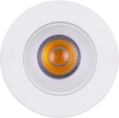 NICOR Lighting 2 inch Round LED Recessed Downlight in White, 4000K (DRD211204KWH)