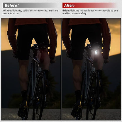 Nilight LED Safety Light 4PCS Red Green White Marine Navigation Bike Tail Lights Three Modes Waterproof Reflective Gear Clip On Flash Strobe Indicator Lamp for Night Boating Fishing Cycling Jogging