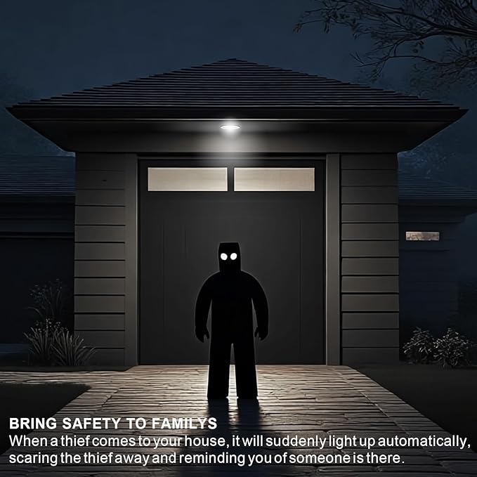 Motion Sensor Downlight, Dusk to Dawn Security 6 Inch Led Recessed Night Lights,17W Equivalent 100W 5800K Daylight, Indoor Motion Activation Detector Retrofit Ceiling Light, 2 Packs