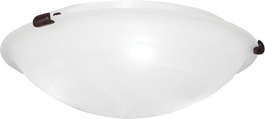 Livex Lighting 8012-07 Oasis 3 Light Ceiling Mount, Bronze