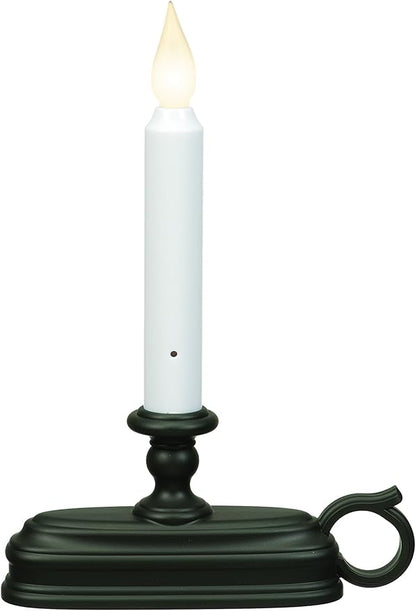 Xodus Innovations FPC1325A-6 Battery Operated LED Window Candle with New Hot Spot Technology and Dusk to Dawn Sensor and Choice of Amber or White Flame Pack of 6 Aged Bronze/Black