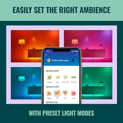 WiZ Connected Retrofit Recessed Downlight, 1150 Lumens, 6 Inch Matter Compatible LED Color Changing Lights, Motion Recessed Lighting ,Connects to your Wi-Fi, 1 Pack