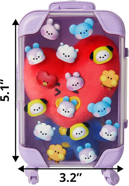 Line Friends Official BT21 mini BIG & TINY Edition Luggage - TATA