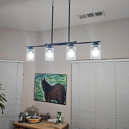 1 Pack Seeded Glass Lamp Shade Replacement, 5.7 in Height, 4.72 in Diameter, 1.7inch Fitter Opening, Bubble Seeded Glass Replacement for Wall sconces, Chandeliers and Bathroom Vanity Lights.