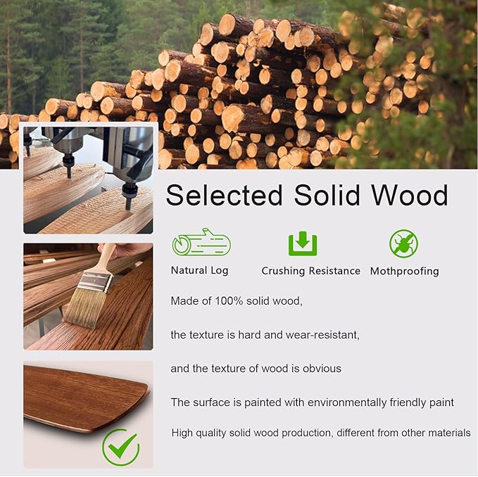 60” Ceiling Fans [with Lighting Remote], Indoor Outdoor Mute, Modern Wooden Ceiling Fan [with 3 Solid Wood Blades] for Patio, Living Room, Bedroom, Hallway.