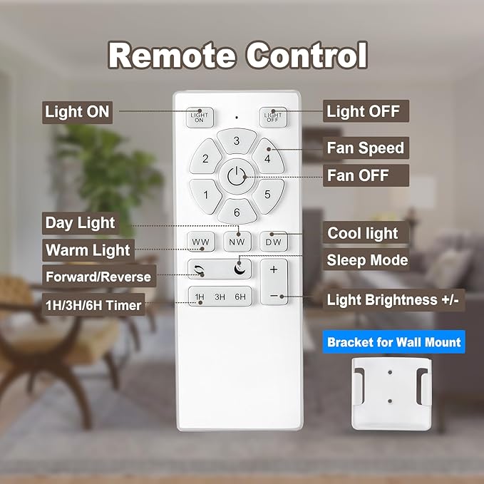 42 Inch Ceiling Fans with Lights and Remote, Flush Mount Nickel Ceiling Fan for Bedroom Living Room Indoor/Outdoor, Quiet 6 Speed Reversible DC Motor, 3CCT, Dual Color 5 Blades, ETL Listed