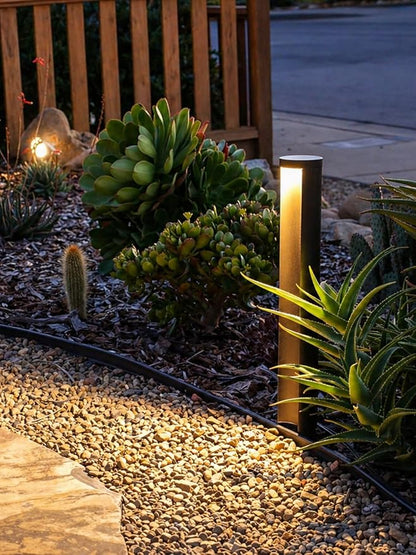 LEONLITE 5CCT Low Voltage Landscape Lights, 5W Anti-Glare LED Pathway Lights, Die-Casted Aluminum Housing, IP65 Waterproof for Outdoor Path Sidewalk Walkway, 1800K-5000K, ETL, Pack of 12