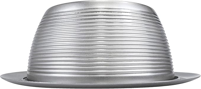 NICOR Lighting 6 inch Nickel Recessed Baffle Trim, Fits 6 inch Housings (17511NK)