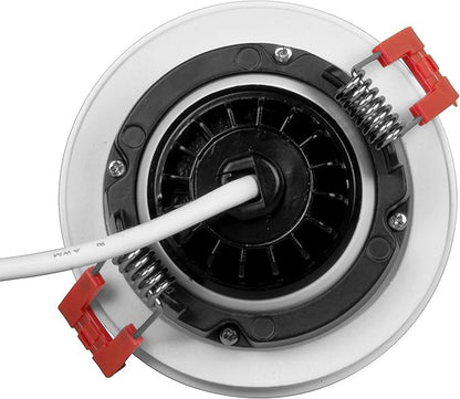 NICOR Lighting DGD311203KRDWH LED Downlights, White
