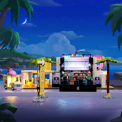 VONADO LED Light Kit - DIY Lego BTS Lights - Creative Decor Compatible with BTS Lego