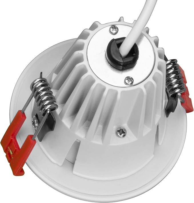 NICOR Lighting 2 inch Round LED Recessed Downlight in White, 4000K (DRD211204KWH)