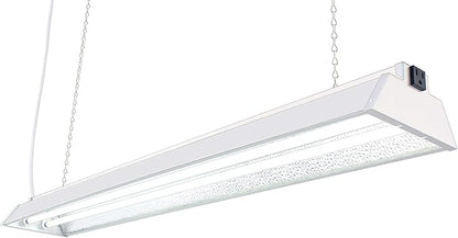 Durolux DL842N T5 4-foot 2 Fluorescent Lamps Grow Lighting System with 10000 Lumens and 6500K Full Sunlight Spectrum and Low Profile 7" Wide Reflector