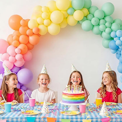 Oudain 3 Pcs Silly Goose Theme Party Blue & Sage Green & Checkered Party Tablecloth 54 x 108 Inch Plastic Rectangle Tablecloth Waterproof Table Cover for Baby Shower Silly Goose Birthday Decoration