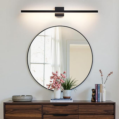 KAISITE Black Vanity Light for Bathroom Above Mirror 39 inch LED 5CCT Bathroom Lighting Fixtures Dimmable Modern Bath Wall Light Fixture Over Mirror