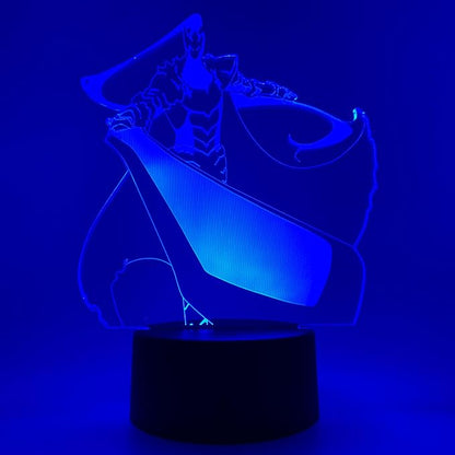 Otaku Lamps Shadow Igris Solo Leveling – Anime Lamp Figure Night Light, 16 Color RGB LED – 3D Anime Room Décor Gift for Otaku