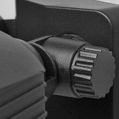 Nuvo 65/214 LED Dual-Head Security Light, 3000K, Black