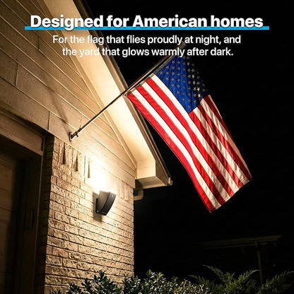 LED Wall Pack Light - 30W/40W/60W - 𝟏𝟐𝟎𝐕 3000K Porch Light Not Disturbing Neighbors - Full Cut Off Down Lights Outdoor - Dusk to Dawn Security Lights for House Garage Entryway Patio Driveway