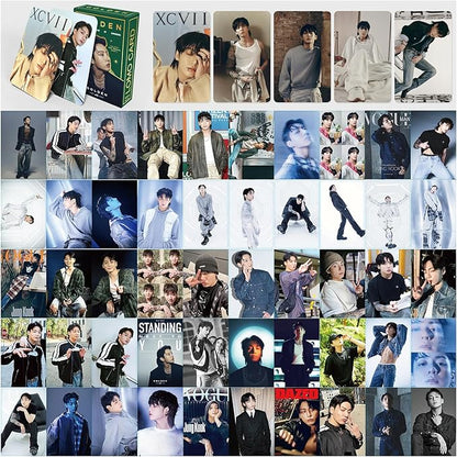 KPOPBP Golden Album Photocards First Solo Album Photo Cards Kpop Lomo Card Set Gift Merch for Boys and Girls