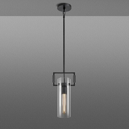 Mondern Black Kitchen Island Pendant Lights,12'' Glass Island Pendant Light,Farmhouses Knurled Pendant Light, for Kitchen,Dining Room,Bathroom,Bulb Included