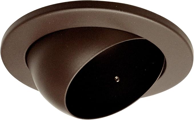 NICOR Lighting 4 inch Oil-Rubbed Bronze Adjustable Eyeball Trim, for 4 inch Housings (19506OB-OB)