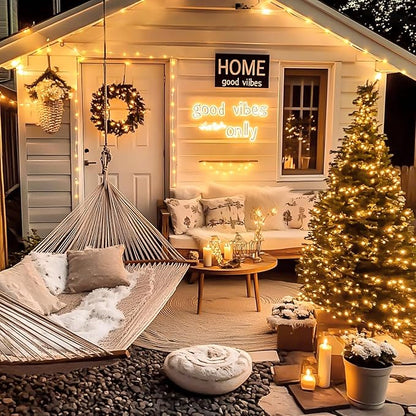 JMEXSUSS 300 LED Fairy Lights Plug in, 99 ft 8 Modes Remote Control Twinkle String Lights with Wheel, Warm White Christmas Lights Indoor Outdoor Waterproof for Bedroom Christmas Decor