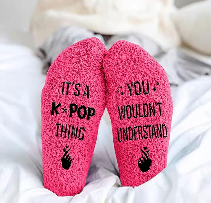 Kpop Merch - Unique Kpop Gifts for Girl, Teen - Cute Korean Socks - Christmas Gifts, Stocking Stuffers for Women