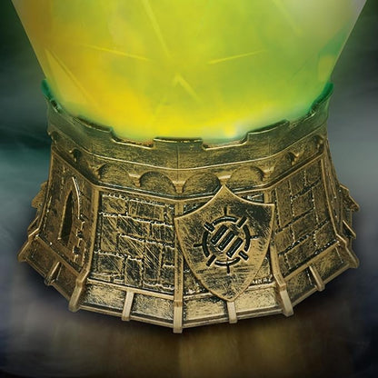 Enhance Gaming Sorcerer's Potion Light with Swirling Mystical Brew - Potion Bottle Mood Light Prop for Tabletop Game Immersion, Playroom, Desk Decor - Soft Glowing Whirling Potion (Green Elixir)